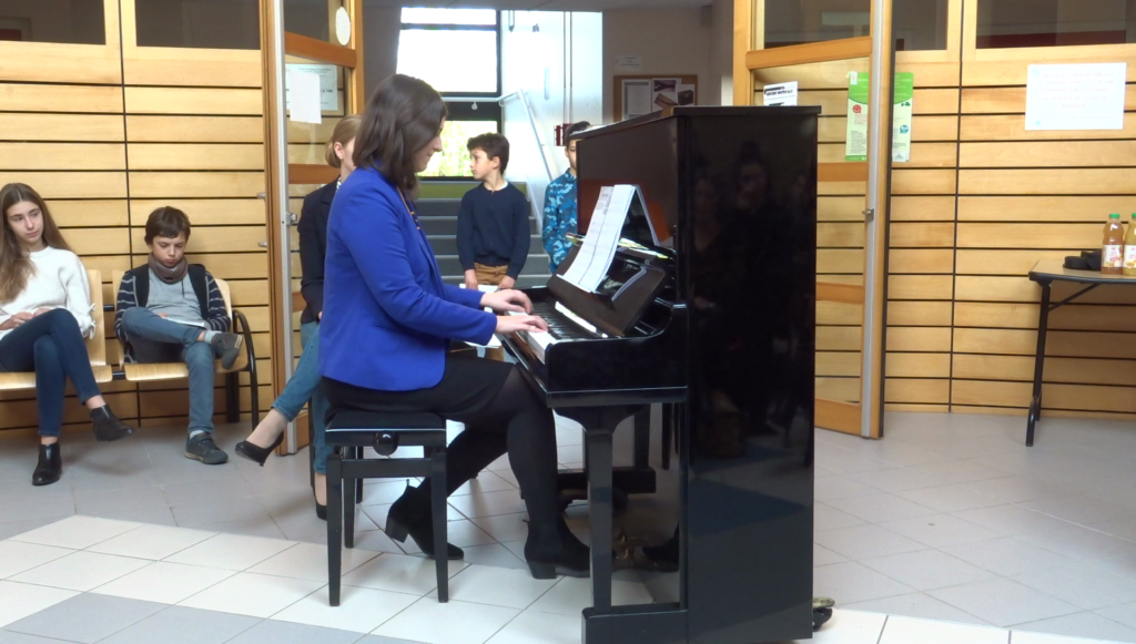 Morceau de piano "Roméo et Juliette", de Nino Rota, interprêté par Lucie