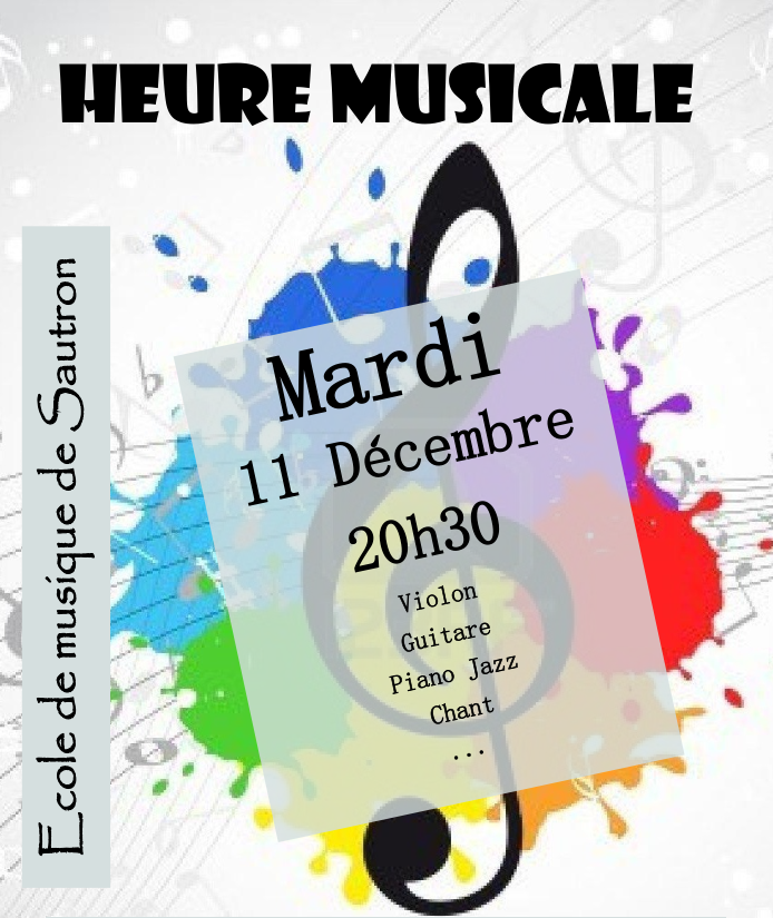 Affiche de l'audition du 07/12/2018