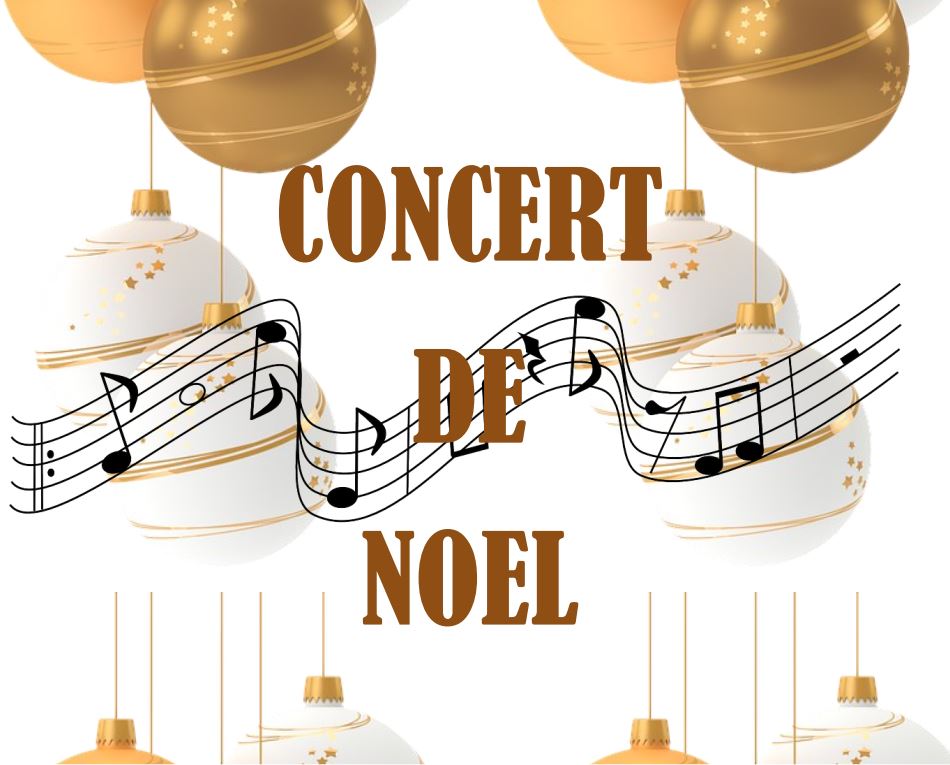 Affiche du concert de Noël du 14/12/2019