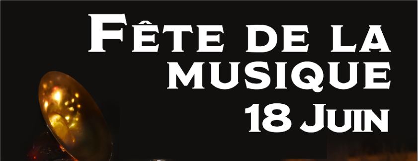 affiche de la fête de la musique à Sautron, le 18 juin 2021