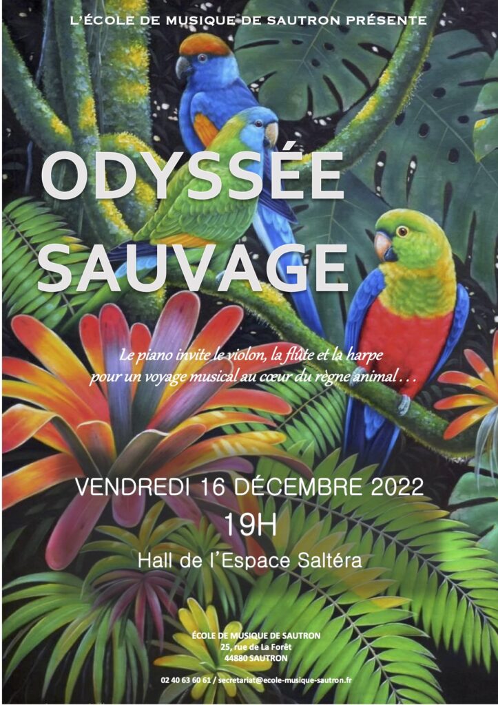 Affiche du concert du 16/12/2022