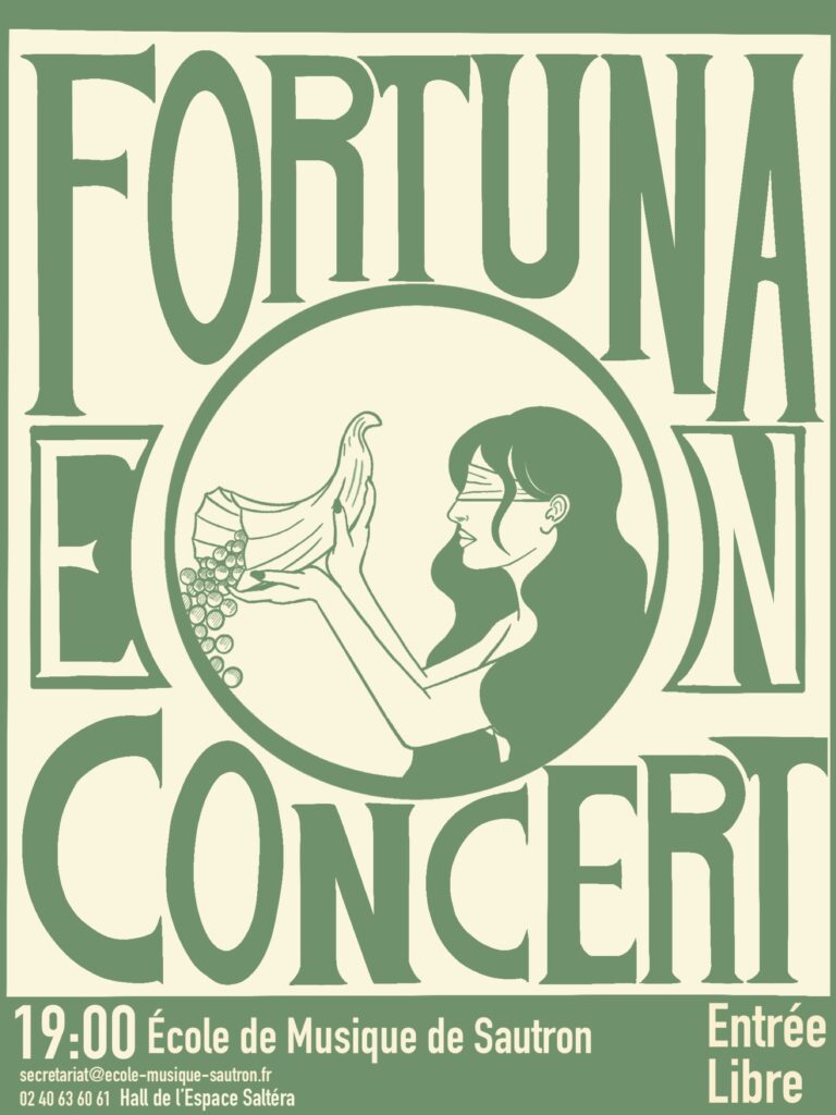 Annonce du concert de l'ensemble Fortuna, le 13/04/2023 à Sautron